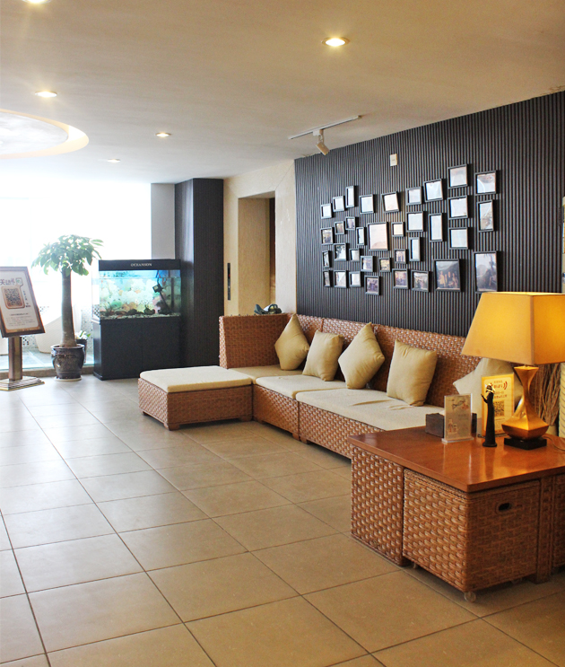 舒適的接待區(qū)